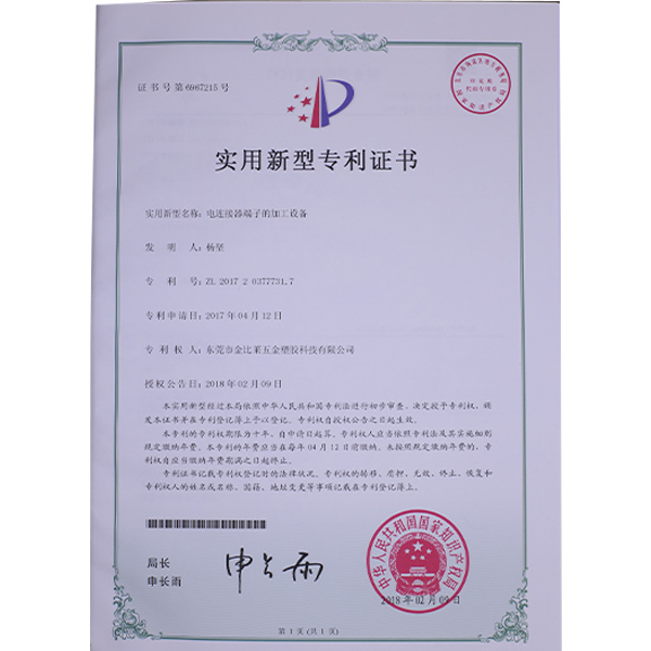 金比萊榮譽證書 (13) 金比萊榮譽證書 (13)